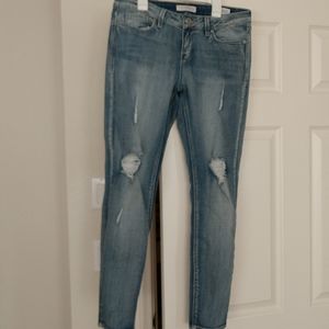 Guess low rise power skinny Cindy fit.